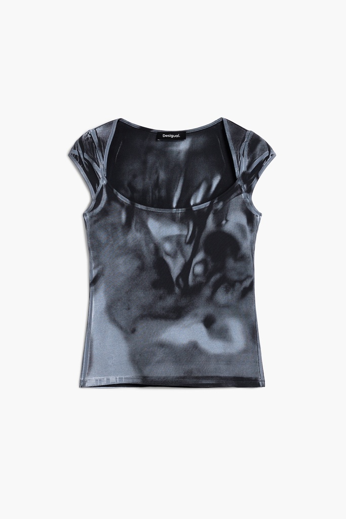 Short-sleeve gradient T-shirt 