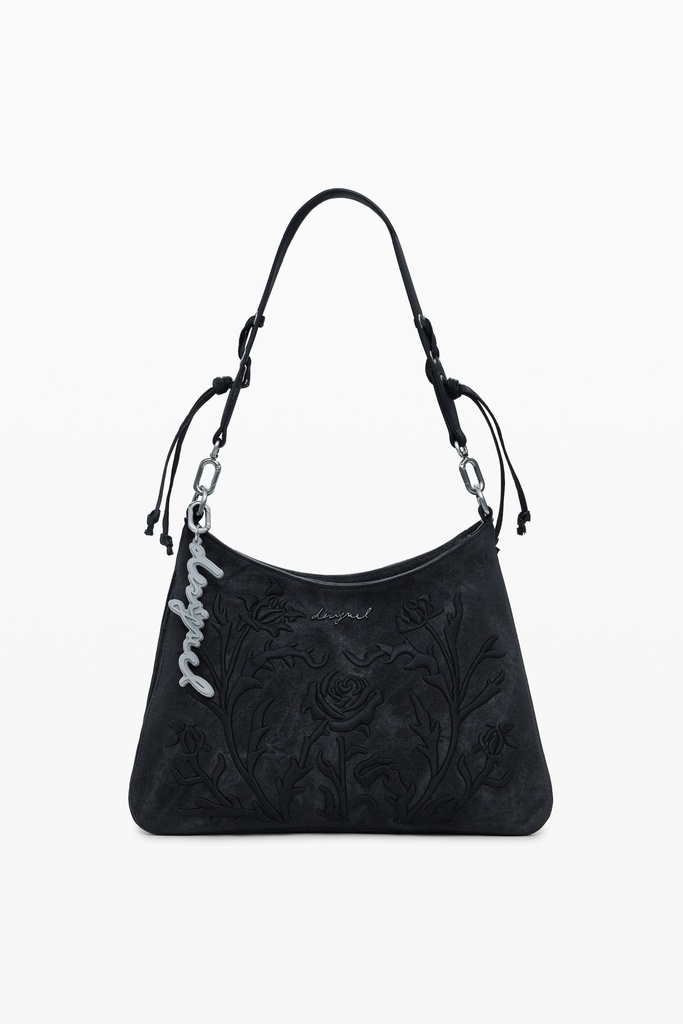 BAG_ROMEO_FLORAL TOTAL BL 2000 NEGRO