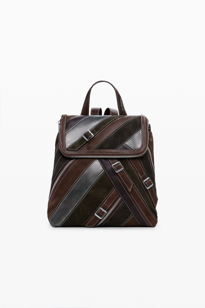 BACK_FIBONACCI HAM 6075 CAMEL OSCURO