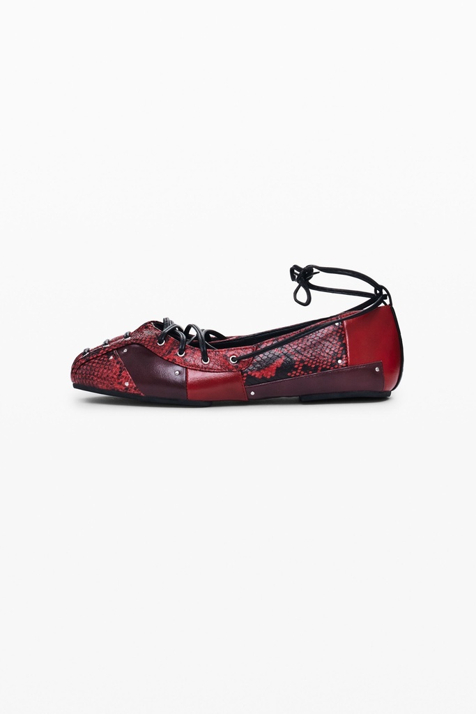 BALLERINA PU 3192 ROUGE RED