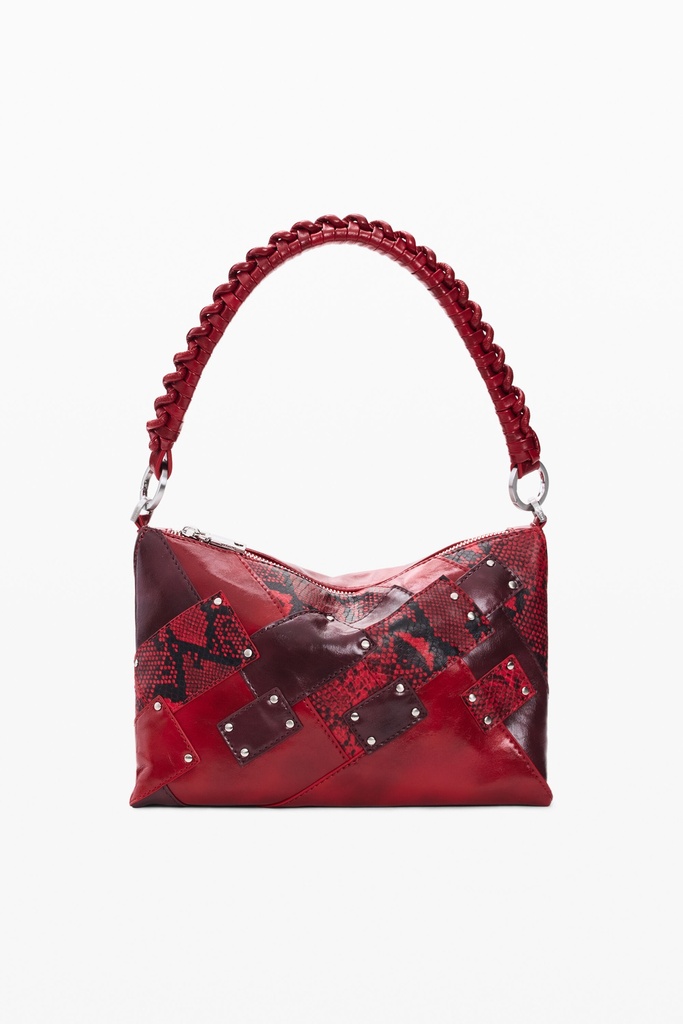 Medium square snake bag 