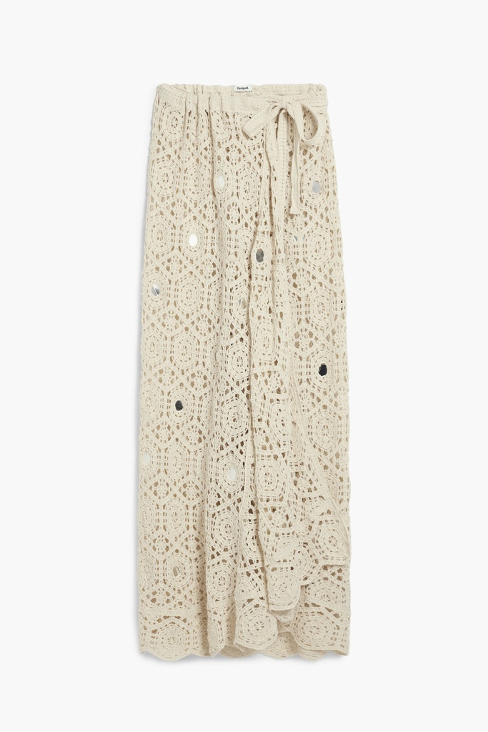 Long Crochet Sarong 