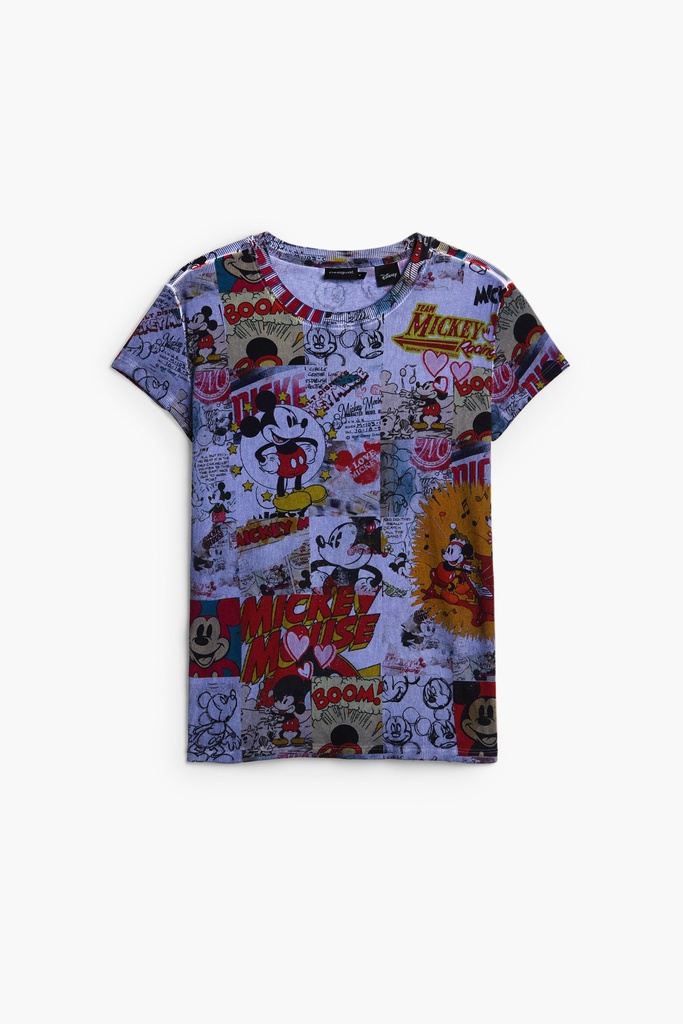TS_COMIC MICKEY 2006 GRIS OSCURO
