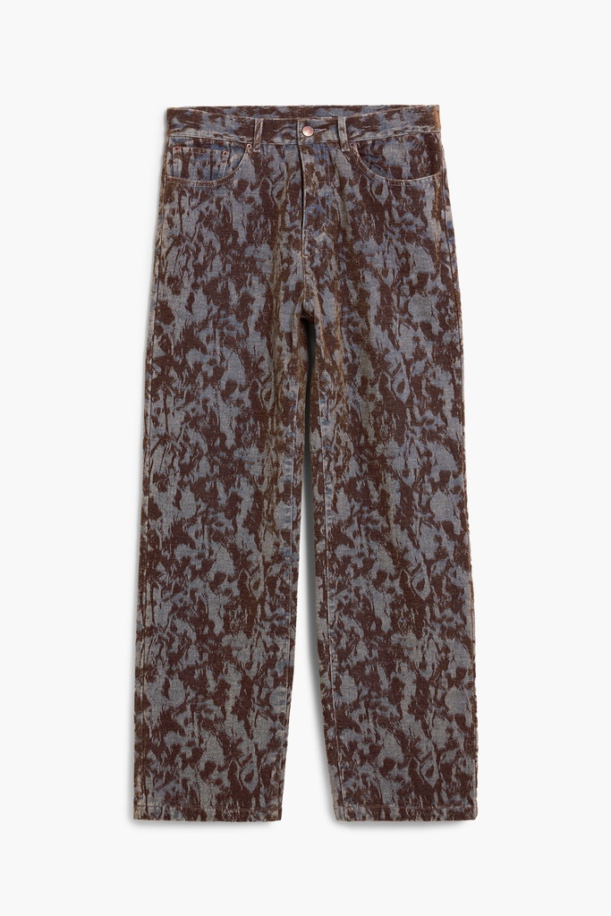 PANT_FANCY BROWN 6000 MARRON