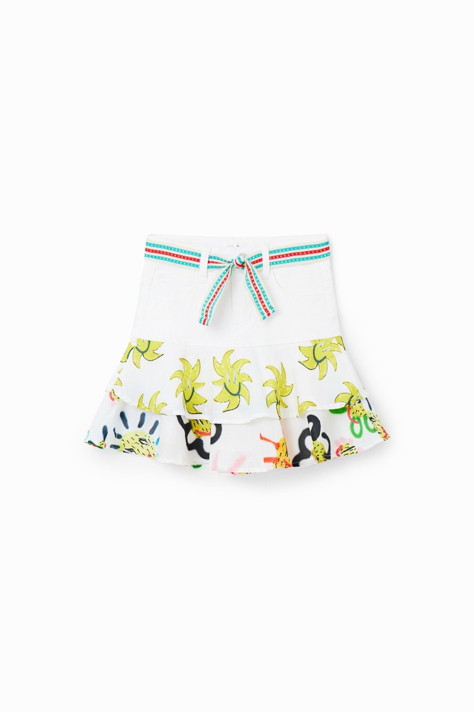 SKIRT_HEART 1000 BLANCO