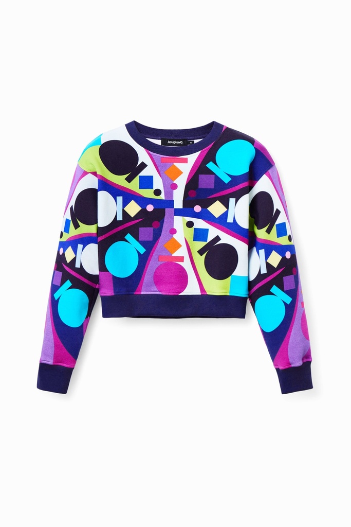 SWEAT_CONFETTI-L 3071 VIOLETA MISTIC