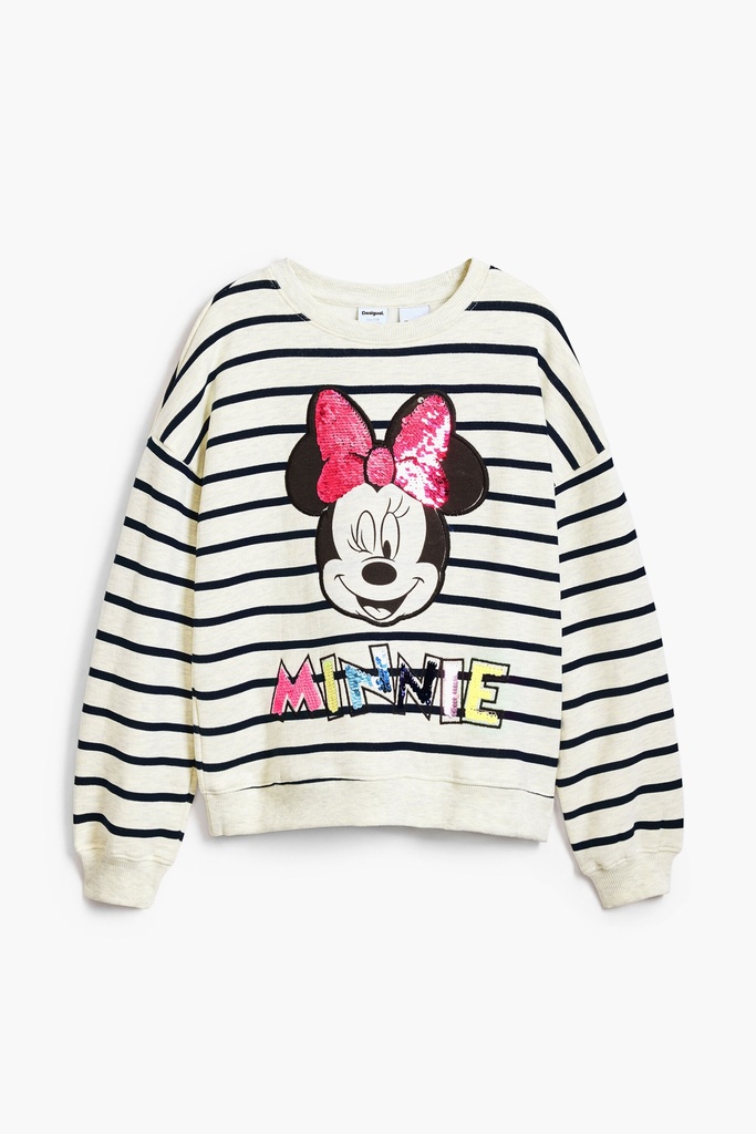 SWEAT_MINNIE FLOWERS 1001 CRUDO
