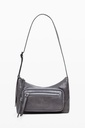 BAG_LEATHER MULTIPOC 2007 GRIS MEDIO