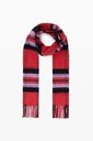 SCARF_REPRISE CHECKS 3004 BERENJENA