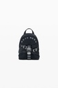 BACK_GATHERED NYLON MOMBA 2000 NEGRO