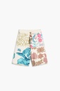 PANT_BERMUDA FLOWER 1008 CRUDO BEIGE