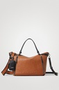 Bolso mano grande color plano